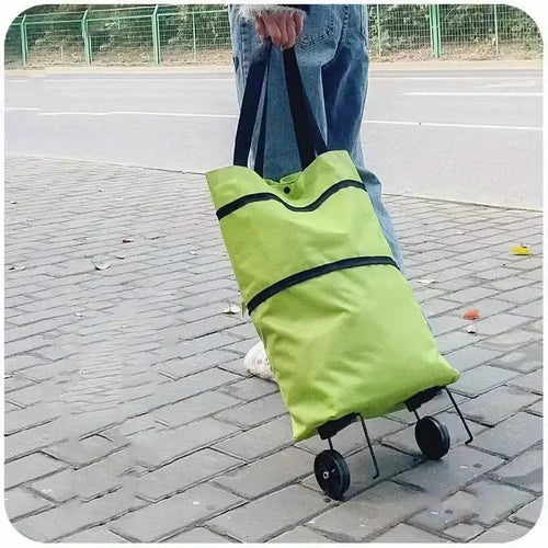 Foldable Portable Handcart with Wheels
